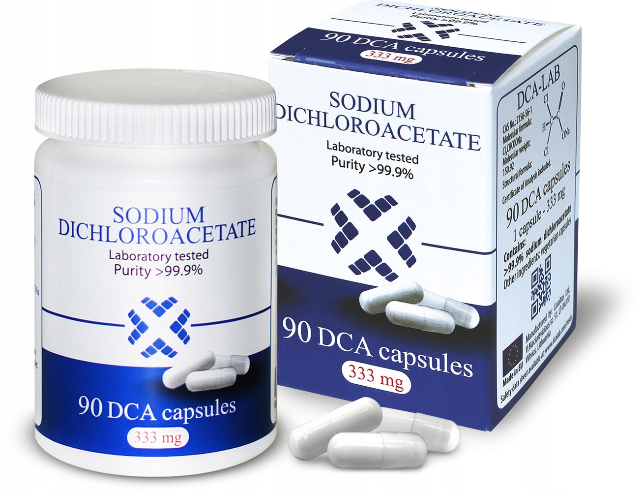 DCA - Dichlóracetát sodný (60) 500 mg kapsuly